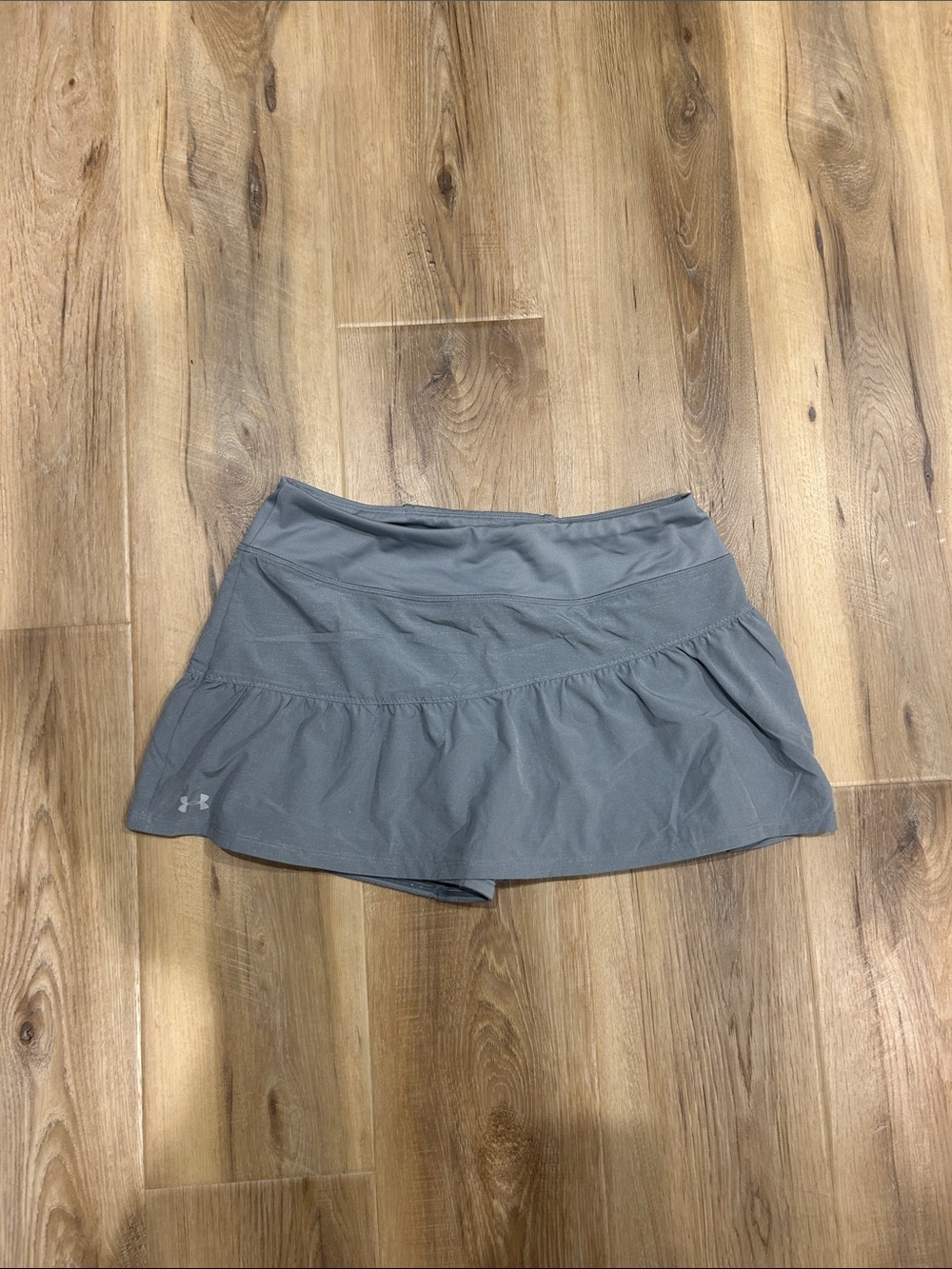 Under Armour Gray Athletic Skort with Inner Shorts